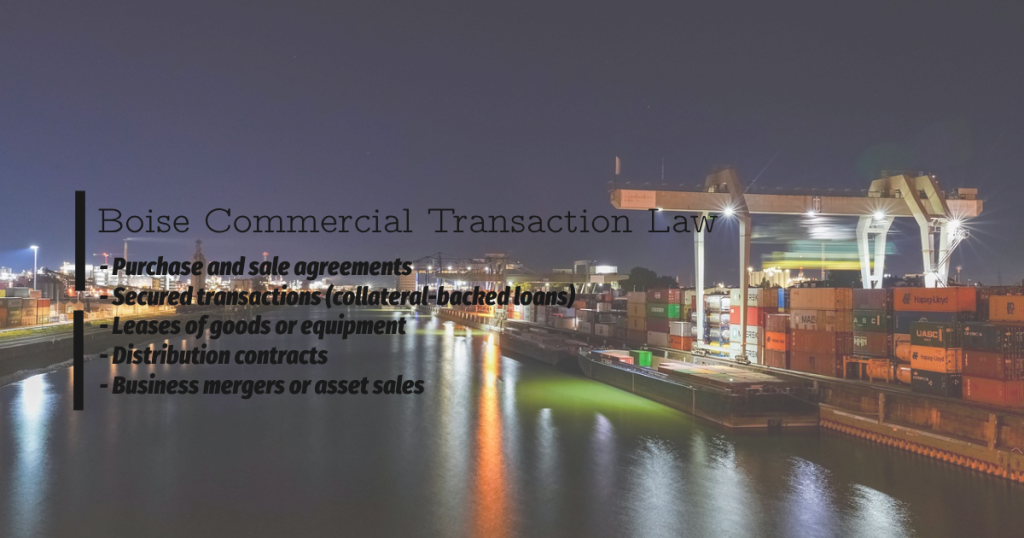 DUI Lawyer Boise: Boise Commercial Transaction Law - focus